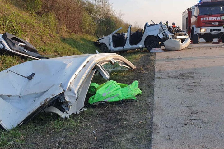 An dem Unfall waren insgesamt zwei Autos beteiligt.