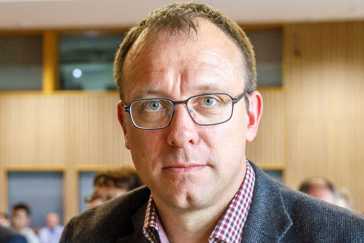 "Denk Mal Fort!"-Vereinschef Holger Hase.