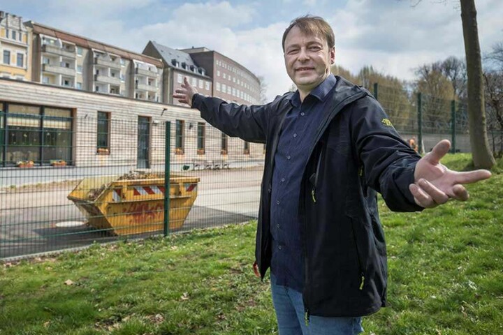 Thomas Lehmann (50, Grüne) wünscht sich offene Bäche in der ganzen Stadt.