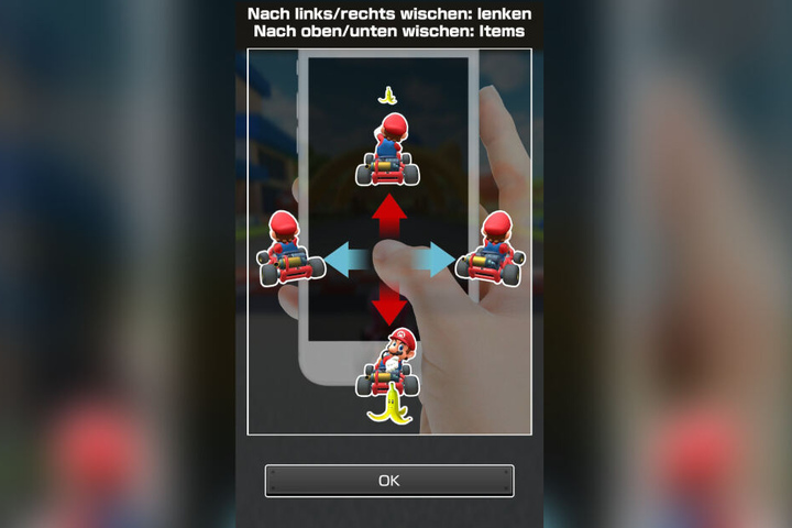 Die Bedienung ist kinderleicht mit nur einem Finger bedienbar (Screenshot).