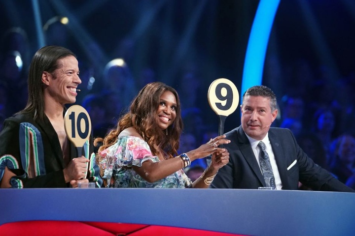 Die Jury: Jorge Gonzalez (l.), Motsi Mabuse und Joachim Llambi.