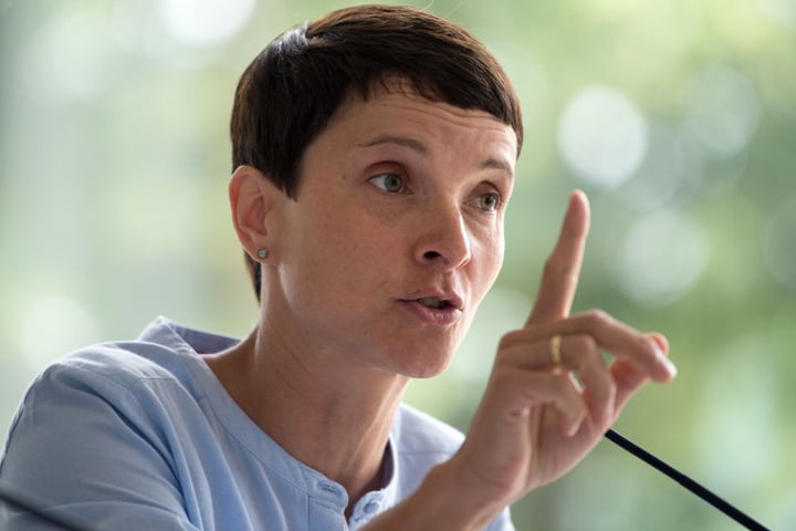 Die AfD streitet sich mit Frauke Petry (43) vor dem Münchner Gericht.