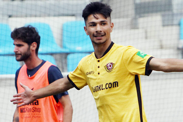 Aus der A-Jugend aufgestiegen! Osman Atilgan ist neu im Profikader der Dresdner Dynamos.