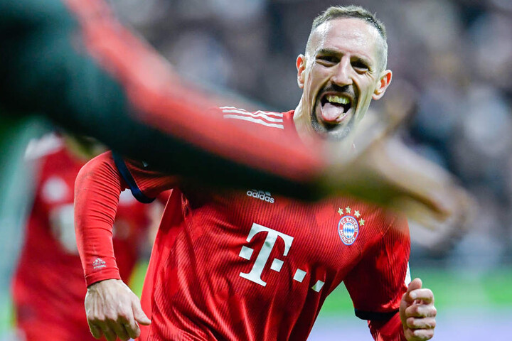 Franck Ribéry avancierte im Duell mit Eintracht Frankfurt zum Matchwinner für den FC Bayern.