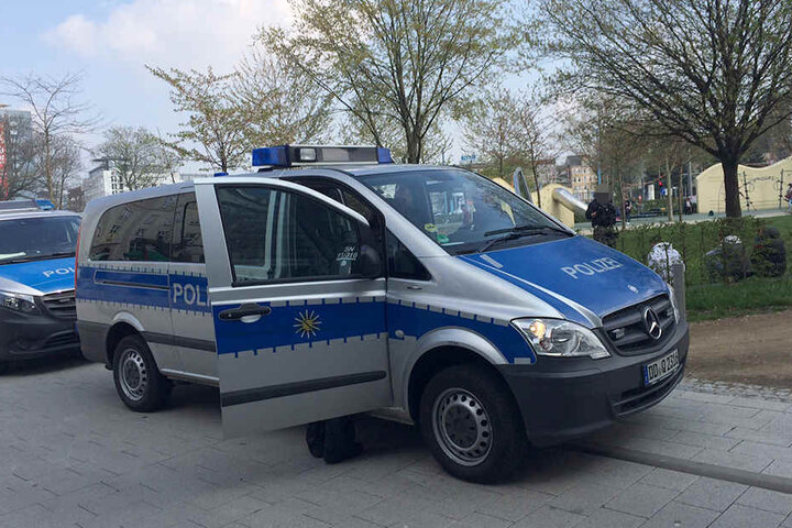 Die Polizei ist aktuell noch in der Innenstadt unterwegs.