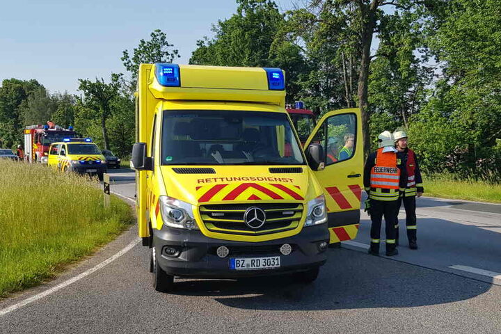 Feuerwehr und Rettungskräfte waren vor Ort.
