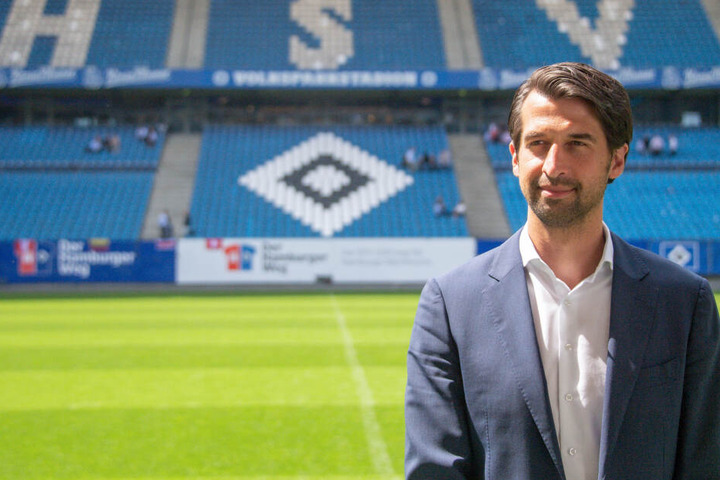Jonas Boldt, Sportvorstand beim HSV, freut sich auf den Neuzugang.