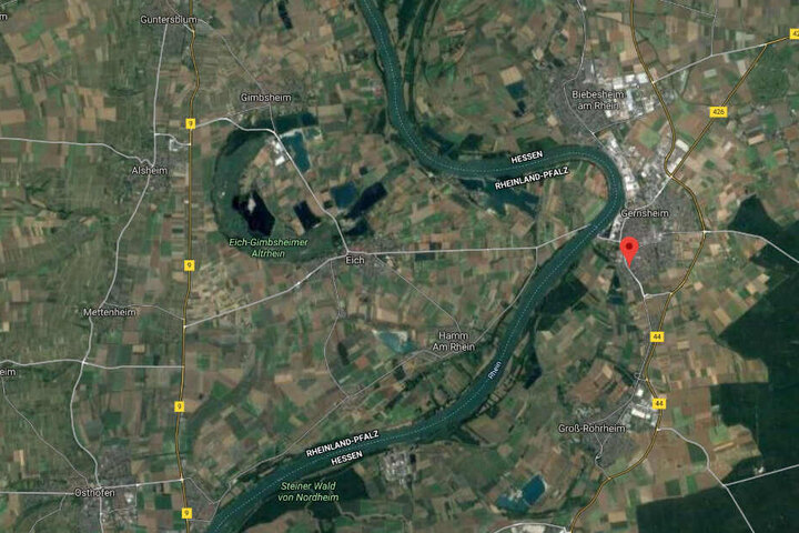 Der Einsatz derFeuerwehr fand in der Wormser Straße in Gernsheim statt.