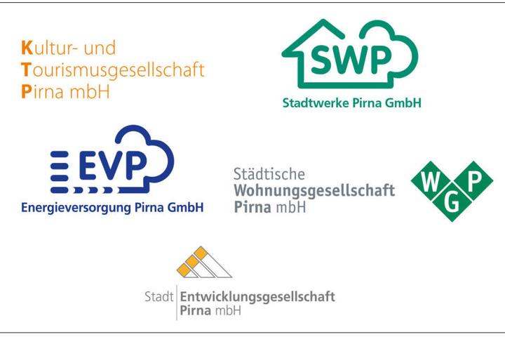 Das sind die Sponsoren der Weihnachtskampagne der Stadt Pirna.