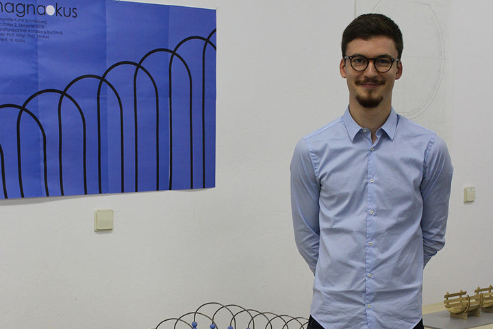 "Magnakus" hat sich als Gewinner-Projekt durchgesetzt. Dahinter steckt ein überdimensionaler Rechenschieber.