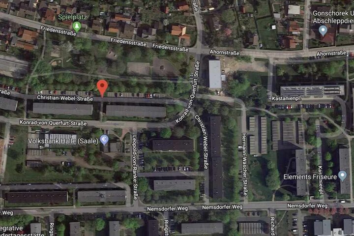 In der Christian-Webel-Straße wurde das zehnjährige Mädchen angegriffen.