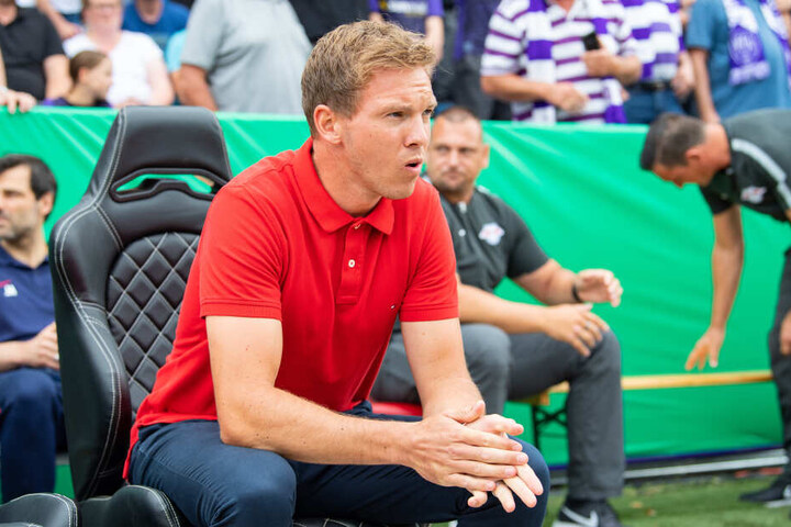 RB Leipzigs Trainer Julian Nagelsmann erwartet eine aufgeheizte und auch aggressive Stimmung in der Alten Försterei.