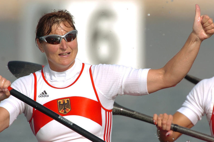 Kanutin Birgit Fischer ist Deutschlands erfolgreichste Olympionikin.