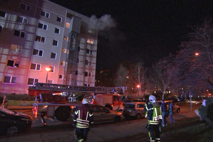 Die betroffene 1-Raum-Wohnung befindet sich in der obersten Etage.