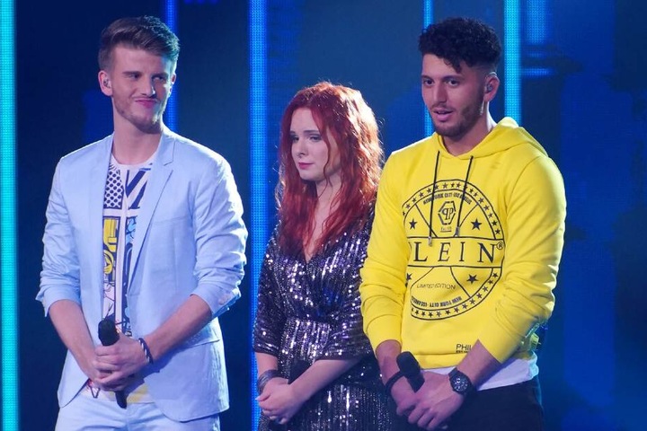 Lukas und Angelina schieden aus, Momo (r.) ist knapp weiter.
