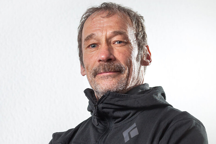 Trainingswissenschaftler Heiko Schinkitz arbeitet am Olympiastützpunkt.
