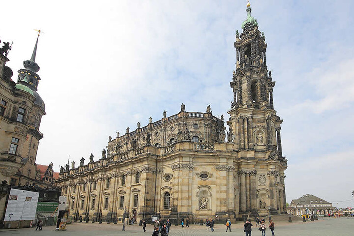 Beim Versuch die Hofkirche zu beklauen, war für den gelernten Koch Schluss.