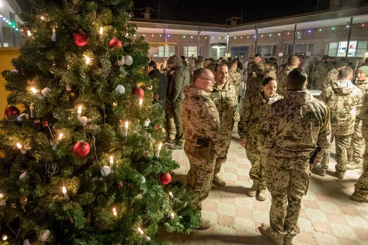 Alle Jahre wieder müssen Bundeswehrsoldaten das Weihnachtsfest in der Fremde verbringen.