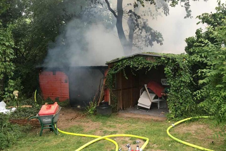Die Feuerwehr konnte die Gefahr stoppen.