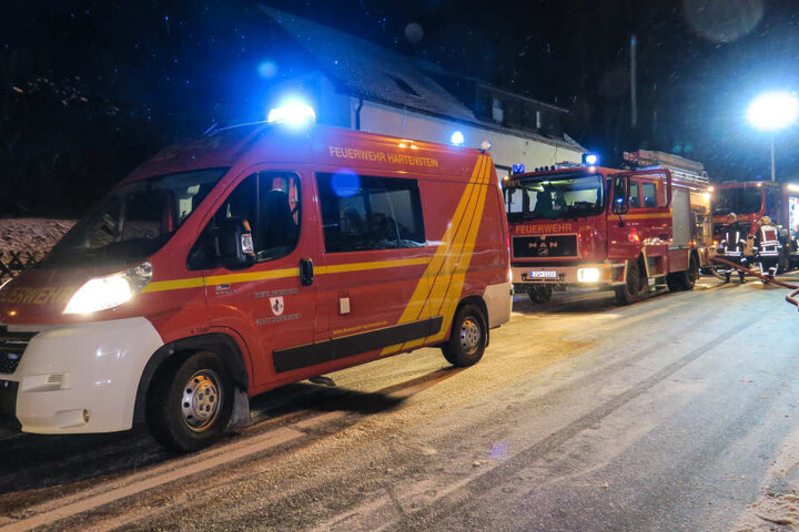 Mehrere Feuerwehren waren im Einsatz.