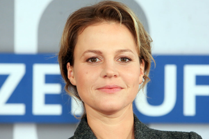 Die Schauspielerin Maria Simon beim Fototermin zum neuen "Polizeiruf 110". (Archivaufnahme)