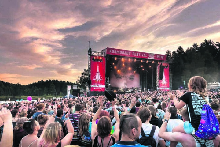 Ab nächster Woche wird der Stausee Oberrabenstein beim Kosmonaut wieder zur Festival-Location.