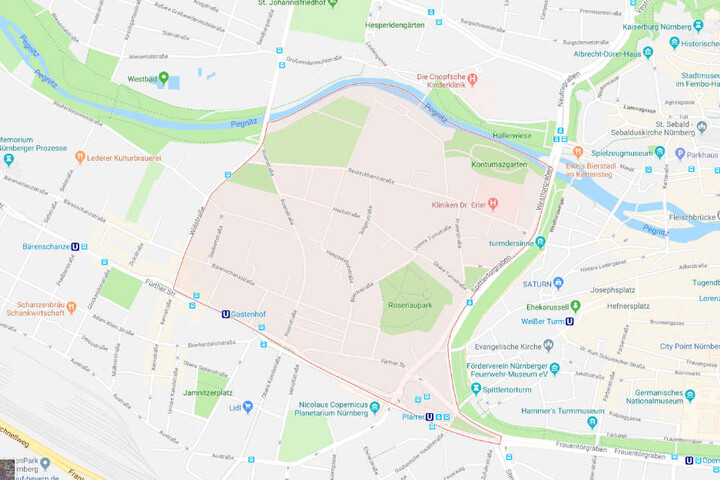 Die Tat ereignete sich im Nürnberger Stadtteil Himpelshof.