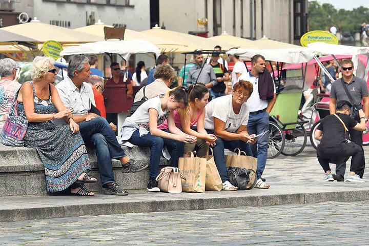 Dresden zieht wieder mehr Touristen an.