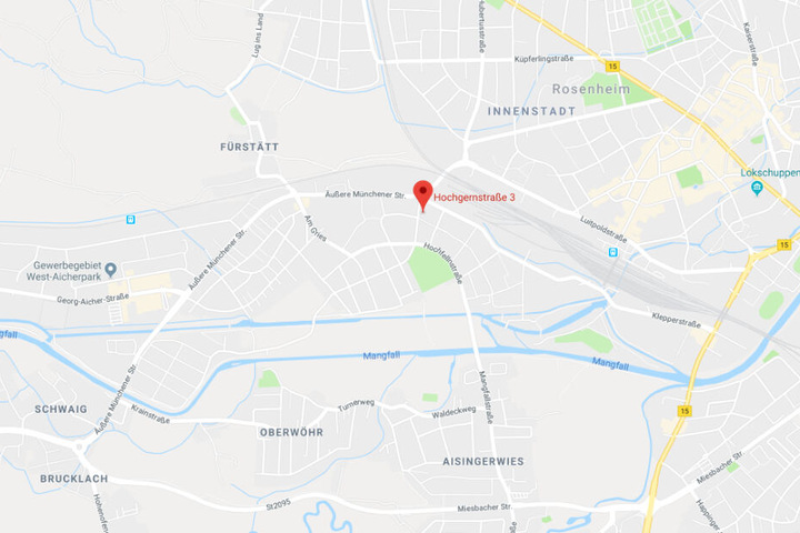 Der Zwischenfall in Rosenheim hatte sich in der Hochgernstraße bereits am Samstag ereignet.