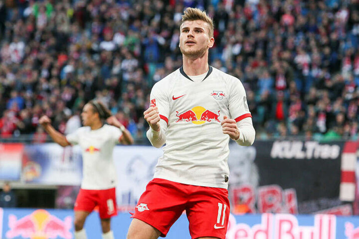 Timo Werner ist das Gesicht der beiden Leipziger Kantersiege. An zehn der 14 Treffer war er direkt beteiligt.