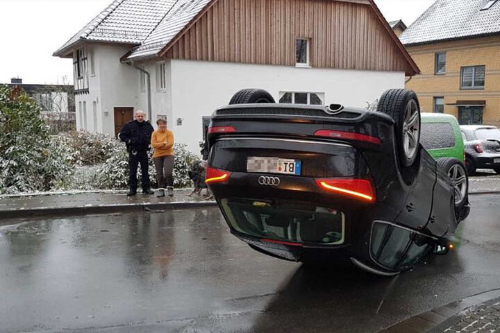 Der Mann war mit Sommerreifen unterwegs.