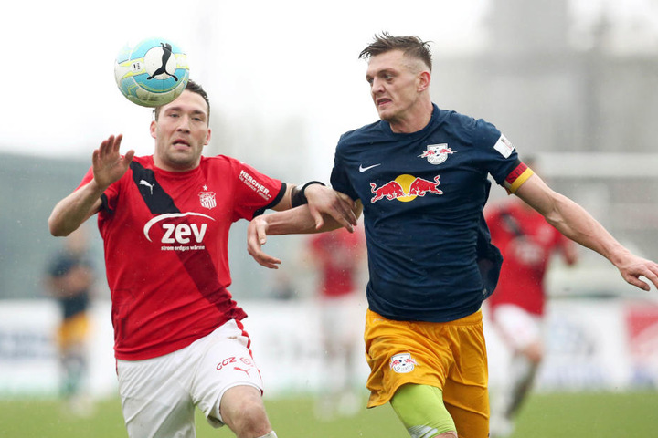 Aykut Öztürk (li., Zwickau) und Alexander Sorge (re., Leipzig / jetzt Zwickau)
