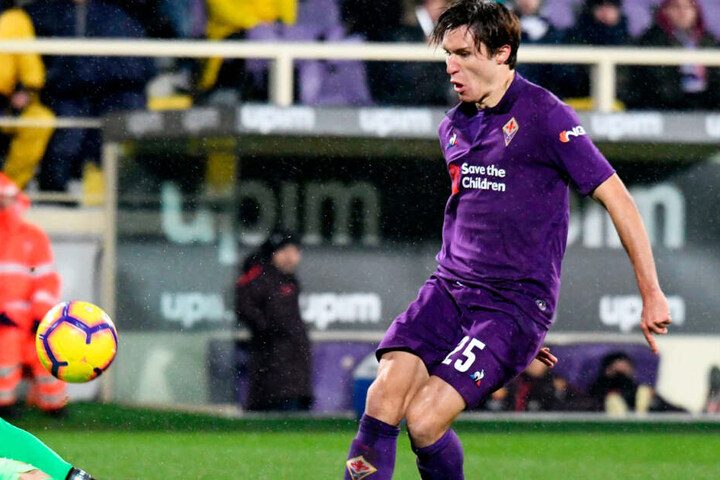 Federico Chiesa konnte in der aktuellen Spielzeit im Dress der Fiorentina durchaus überzeugen.