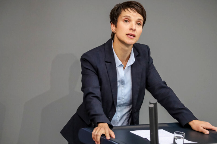 Frauke Petry und die AfD liefern sich einen erbitterten Markenstreit. (Archivbild)