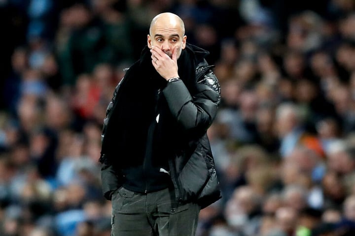 Wird am Sonntag auch nicht im chinesischen TV zu sehen sein: Pep Guardiola und sein Team Manchester City.