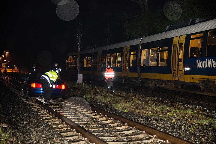 Die Strecke der Nord-West-Bahn ist zum Glück wenig befahren.
