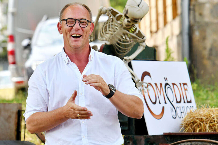 Freut sich wie Bolle auf die Open-Air-Saison: Comödien-Geschäftsführer Olaf Maatz.