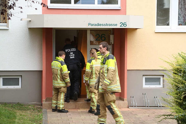 Auch die Anwohner in der Paradiesstraße werden evakuiert.