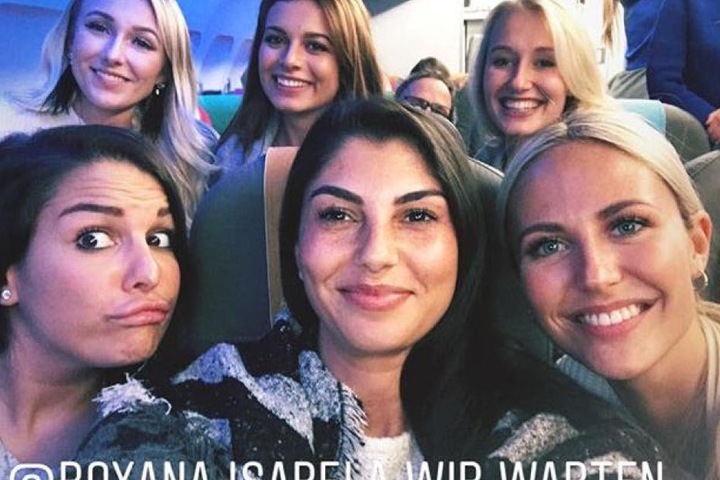 Die Mädels warten noch auf Roxana.