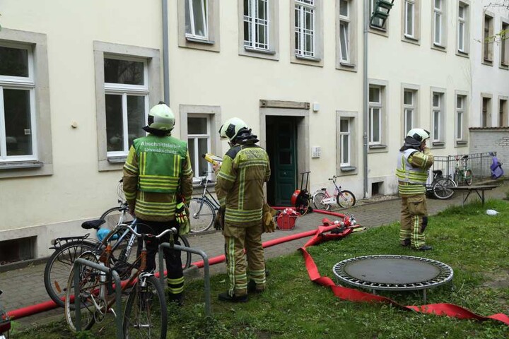 Die Feuerwehr war mit 36 Kameraden vor Ort.