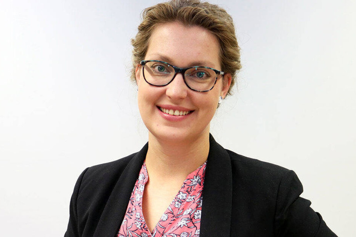 Vicky Loske (34), Sprecherin des Studentenwerks Chemnitz-Zwickau, will die Wünsche der Mensa-Gäste umsetzen.