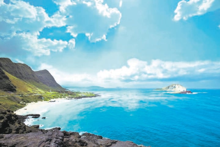 Nicht ganz ungefährlich: Für den angehenden Triathleten wartet das Urlaubsparadies Hawaii mit 40 Grad, hoher Luftfeuchtigkeit und Haien im Pazifik auf.