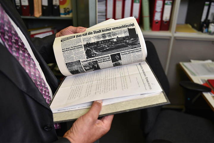 Dafür aber Zeitungsartikel.