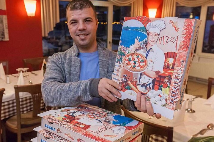 Restaurant-Betreiber Iseni Besar (27) will Obdachlosen in Frankenberg helfen.
Bei ihm gibt‘s ein kostenfreies Essen.