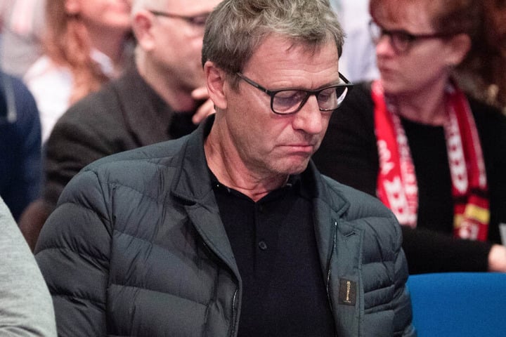 Guido Buchwald bei der außerordentlichen Mitgliederversammlung des VfB Stuttgart im Dezember 2019 in der Hanns-Martin-Schleyer-Halle.