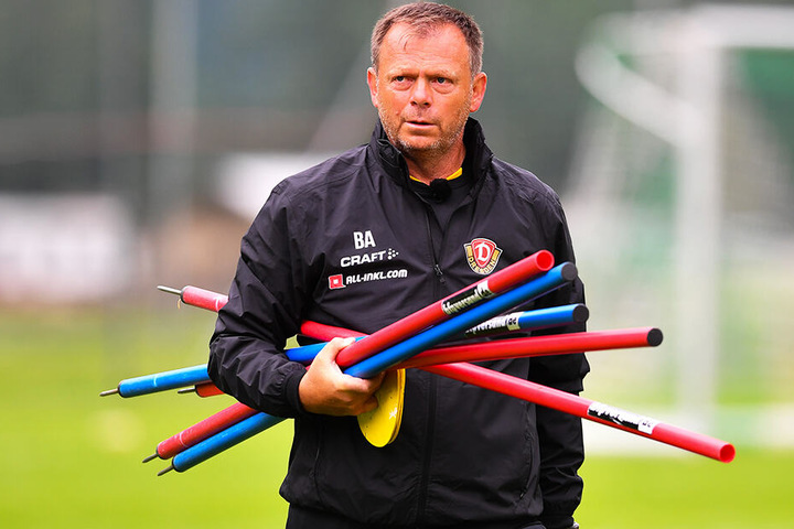 Dynamos Torwarttrainer Brano Arsenovic traut allen Keepern zu, die Nummer eins zu sein.