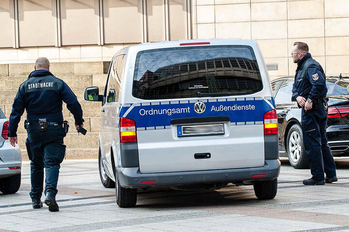 Auch das Ordnungsamt war im Einsatz.
