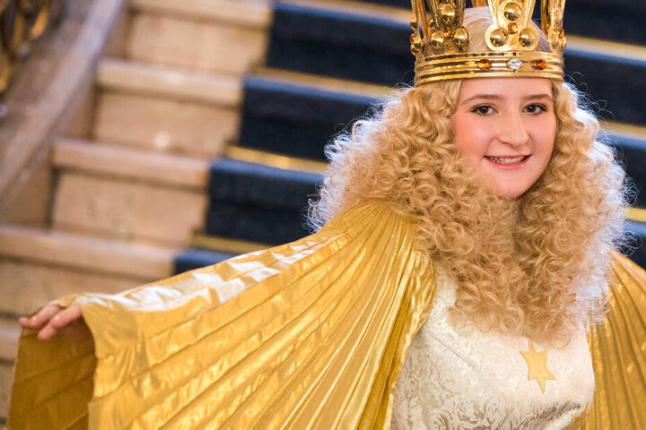 Rebecca Ammon übernahm die Rolle des Nürnberger Christkinds die letzten beiden Jahre. (Archivbild)