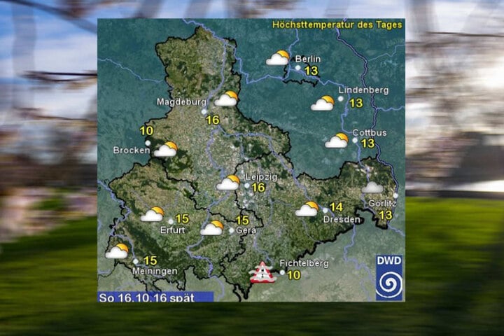 Das Wochenendwetter stimmt uns noch einmal milde bevor der Winter Einzug erhält.