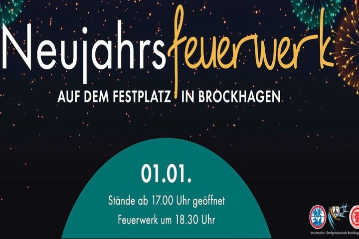 Das Neujahrsfeuerwerk findet in Steinhagen statt.